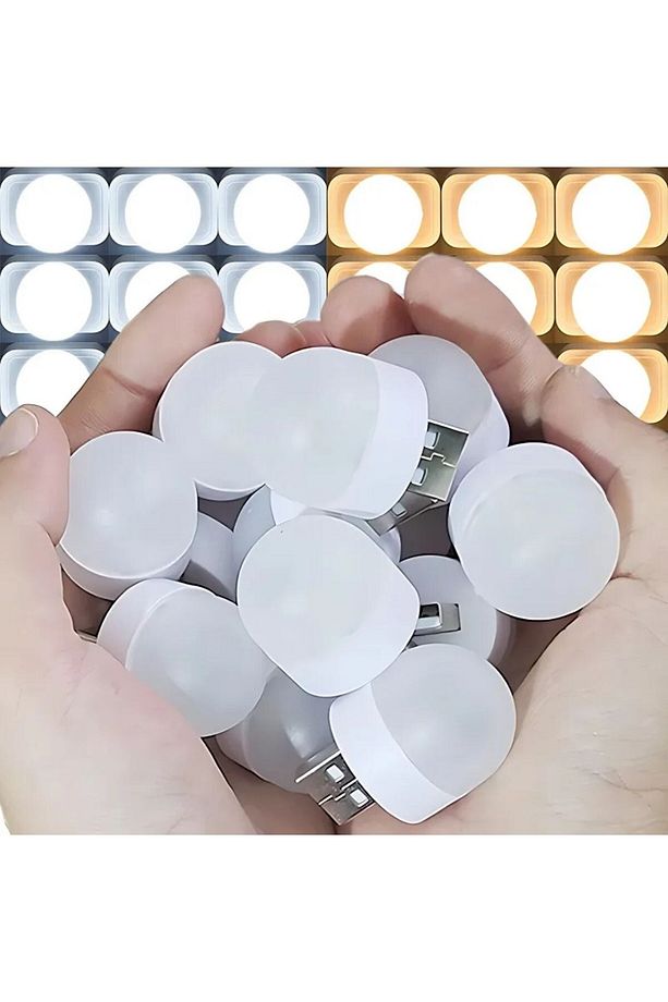 Usb Led Mini Lamba Ergonomik Işık Lamba Koridor Tuvalet Oturma Çocuk Odası Için Gece Aydınlatma - 8