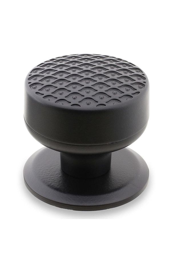 Kestila Kapı Tokmağı Topuzu Kolu Metal Tokmak Mat Siyah - Kapı Kulpu - 3