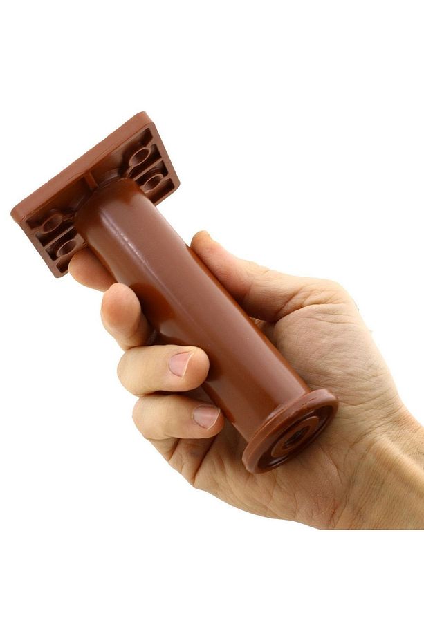 Ayarlı Destek Ayağı Mobilya Kanepe Koltuk Yükseltici Ayarlanabilir 15 Cm Kahve Yükseltme Ayakları - 3