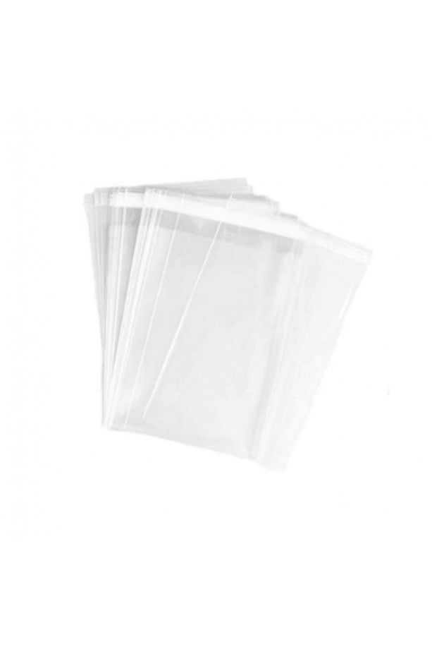 Buzlu Şeffaf Kargo Poşeti (18X25+5 CM) Cepsiz Kargo Poşeti (100 ADET) - 1