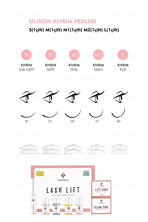 ® Kirpik Ve Kaş Lifting Seti, Kirpik Perması, Lash Lift Full Set - 8
