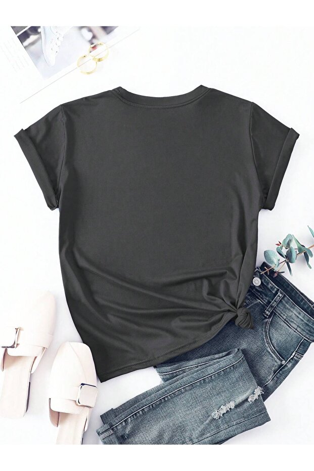 Γυναικείο Basic T-shirt Plus Size - 2