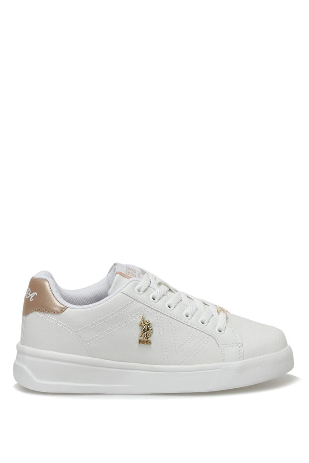 White Women's Sneaker Shoes