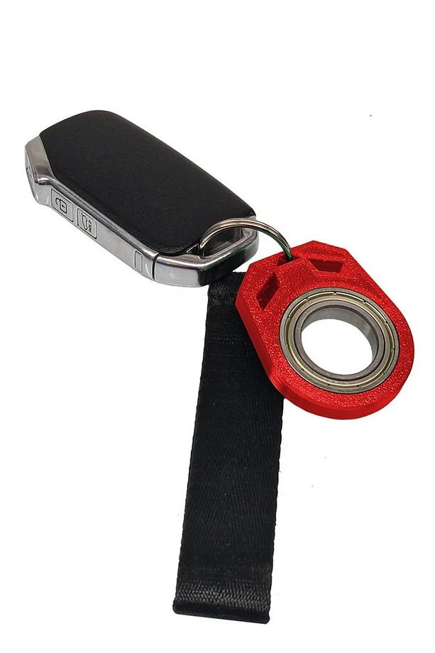 Anahtarlık Işıklı Rulmanlı Kırmızı Keyrambit Işığı 3 Pil Hediye Karambit Hareket Sensörlü Sibop Flaş - 3