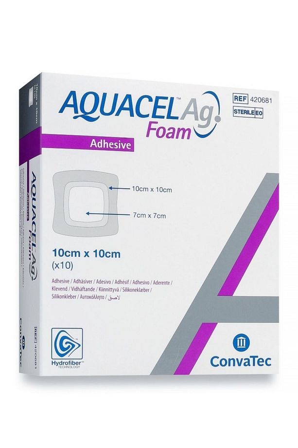 Convatec Ag Foam Kendinden Yapışkanlı 10x10cm 1 Adet - 1