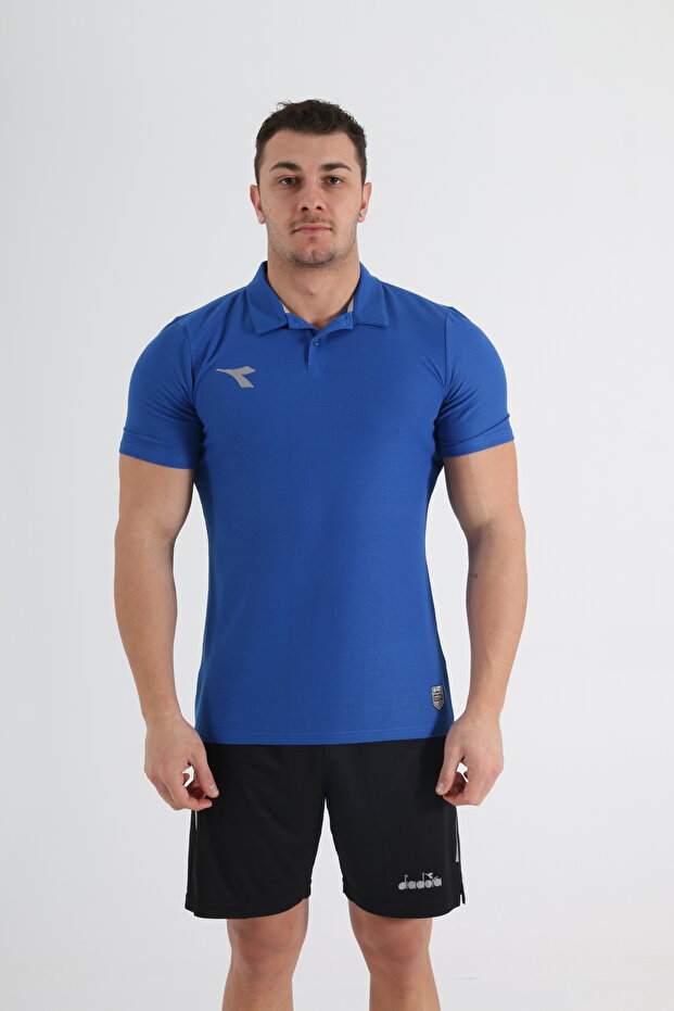 Alto Camping Polo T-Shirt Cobalt Blue