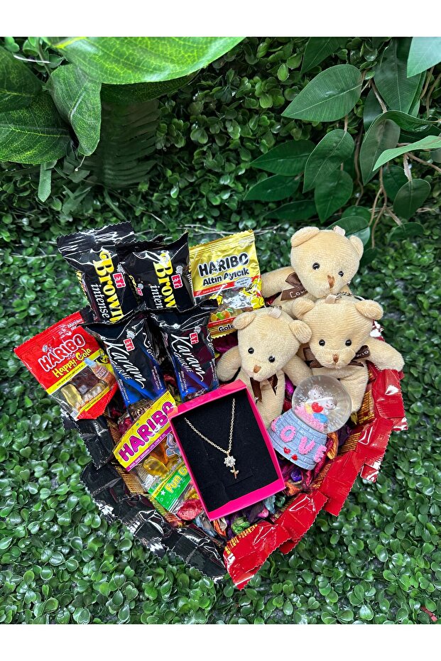 Sevgili kutusu Çikolata Kutusu Kar küreli Bol çikolatalı hediye kutusu - 2