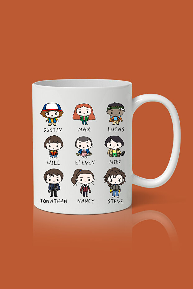 كوب مطبوع عليه فريق Stranger Things Team - 1
