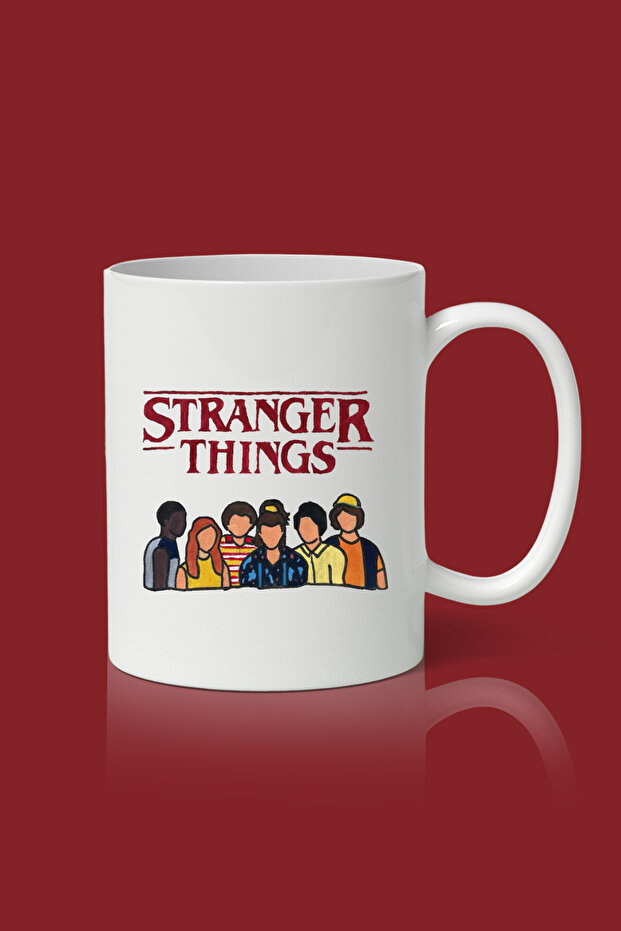 Stranger Things Baskılı Kupa Bardak - 1