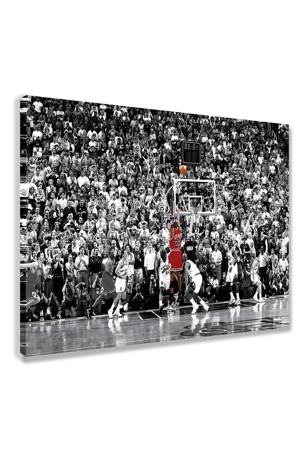 Michael Jordan Kanvas Tablo - 5