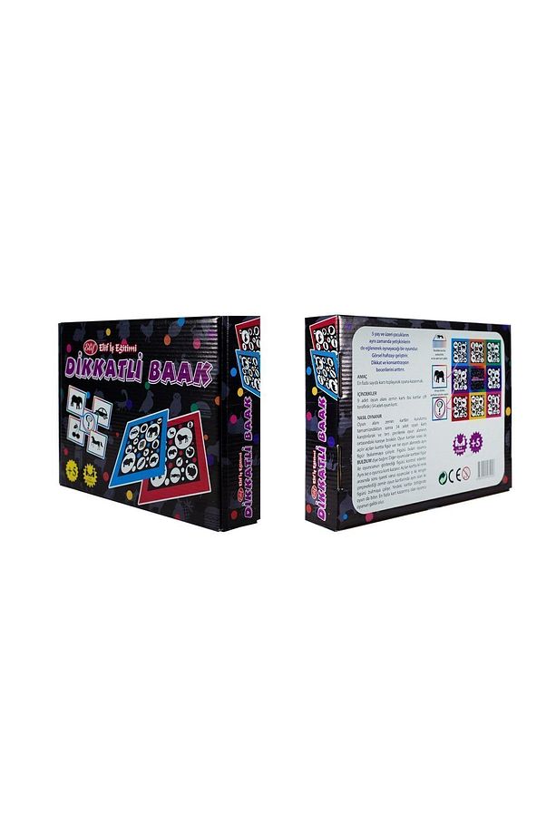 Dikkatli Baak ( Look Look ) Ve Q-boxx Cubes ( Q-bitz, Qbitz ) 2si Bir Arada - 2