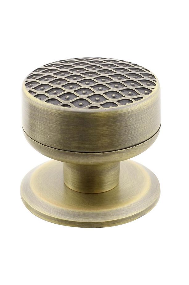 Kestila Antik Sarı Kapı Tokmağı Topuzu Kolu Metal Tokmak - Kapı Kulpu - 5