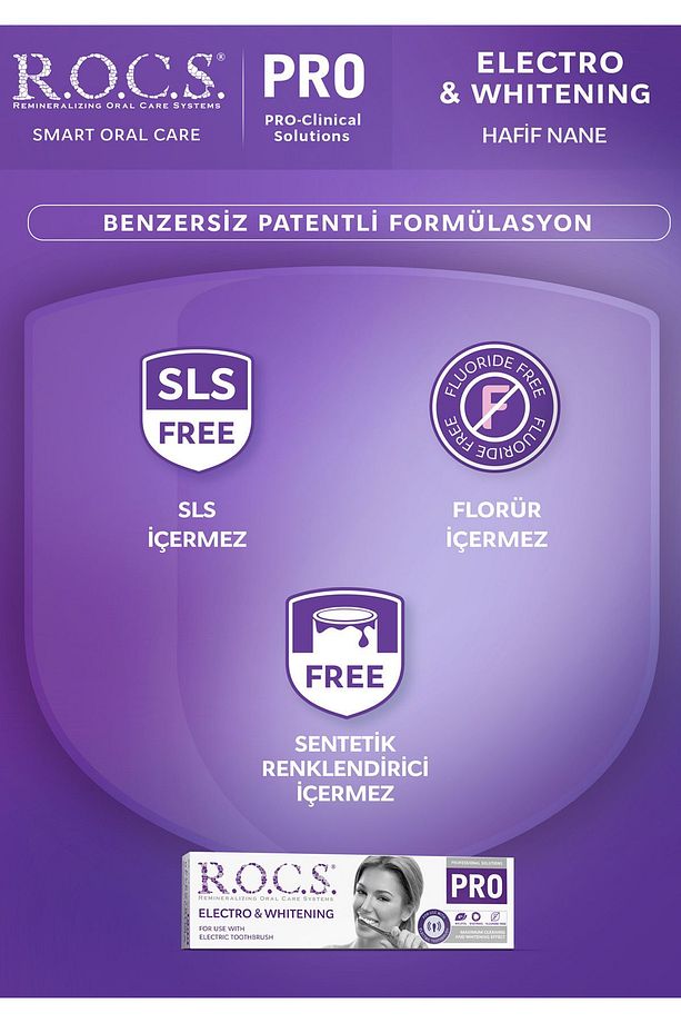 Electro & Whıtenıng Elektrikli Diş Fırçası Kullananlara Özel Beyazlatıcı Diş Macunu - 74 gr - 4