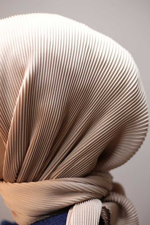 Düz Piliseli Günlük Eşarp - 3