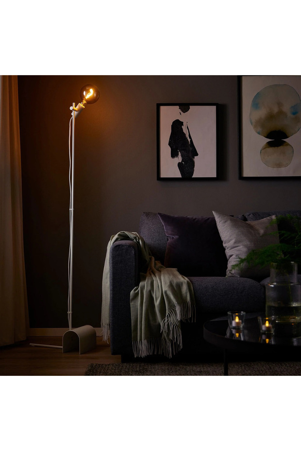 HÅRSLINGA yer lambası, beyaz - 1