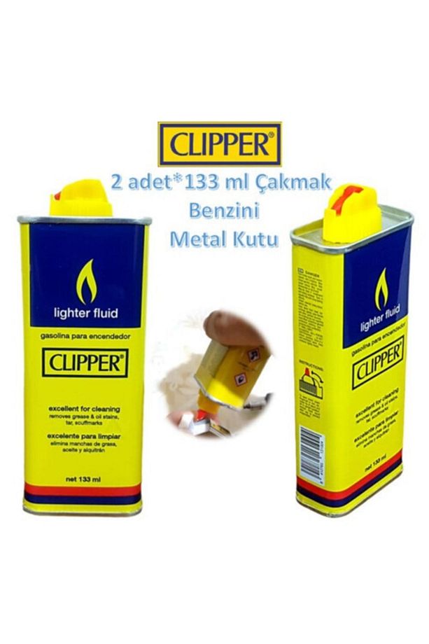Clıpper Fluıd Çakmak Benzini 133ml X 2 Adet - 1