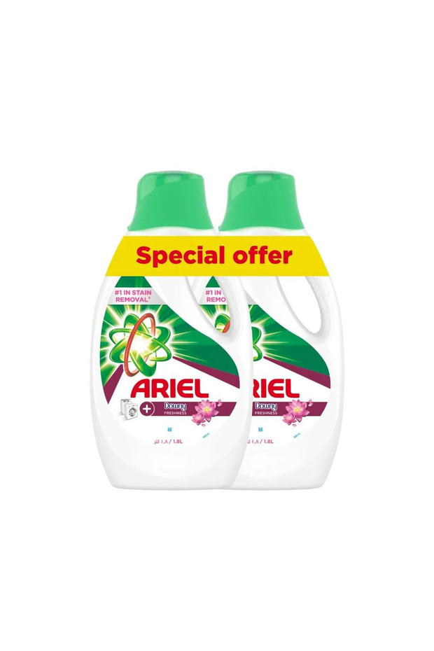 Liquid Laundry Gel | 1.8 L x 2 | Fresh Scent | Automatic Machines