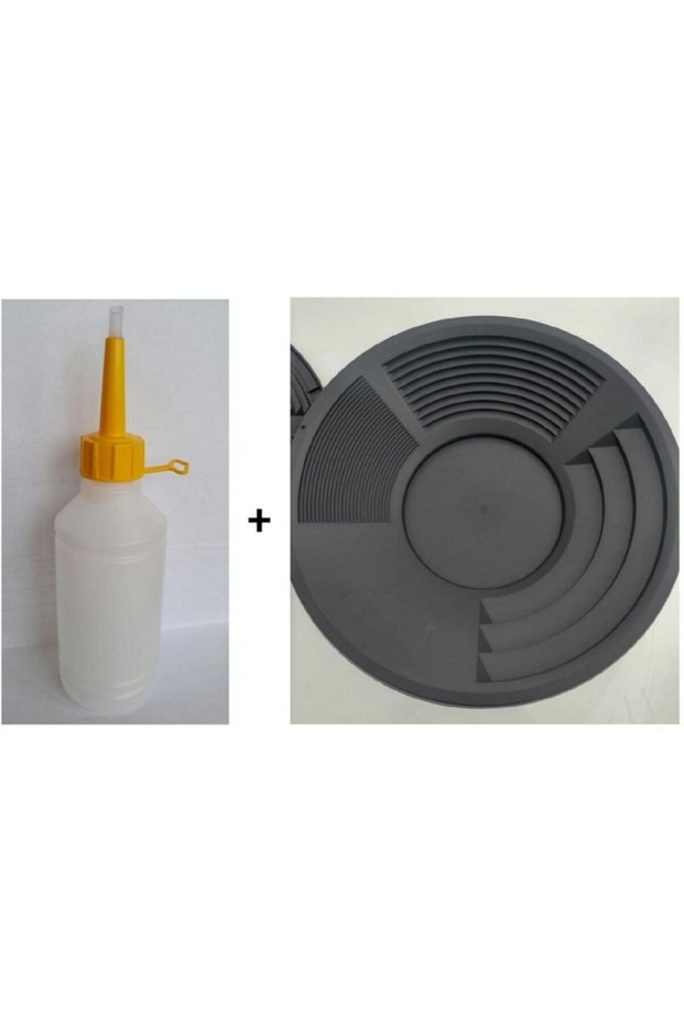 In Mechanical Gold Pan Black Color And Gold Vacuum Pump Are Shipped
