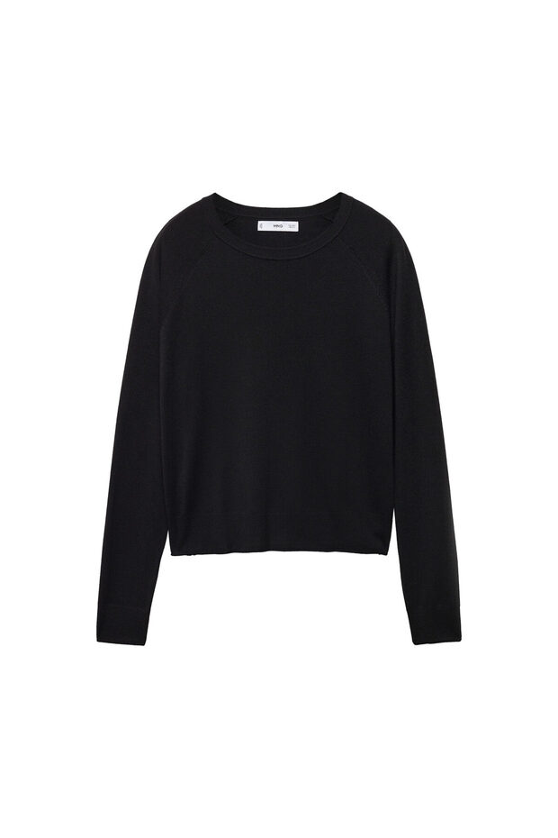 Schwarzer Damenpullover 67110462 - 7