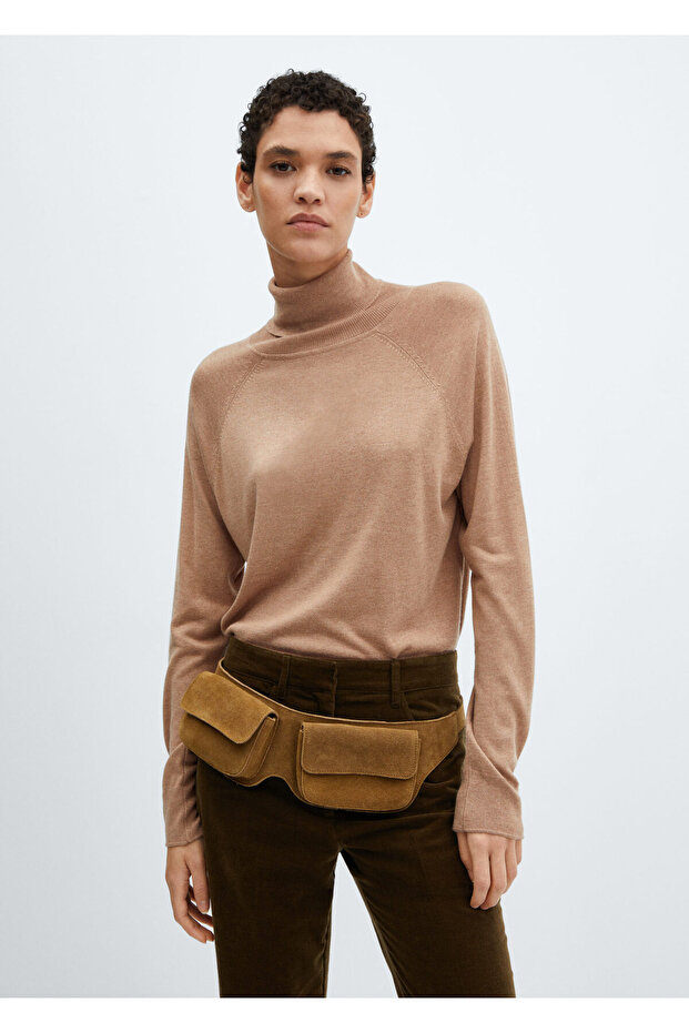 Damenpullover - Dunkelkamel, Modell 67110462 - 9