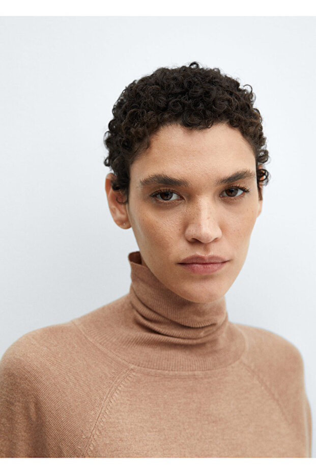 Damenpullover - Dunkelkamel, Modell 67110462 - 2