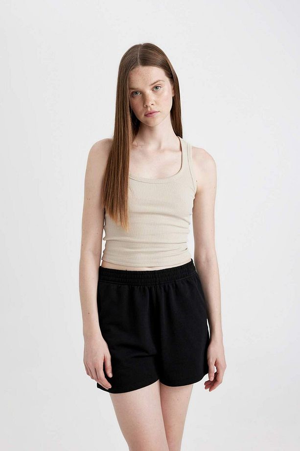 Regular Fit Basic Şort - 3