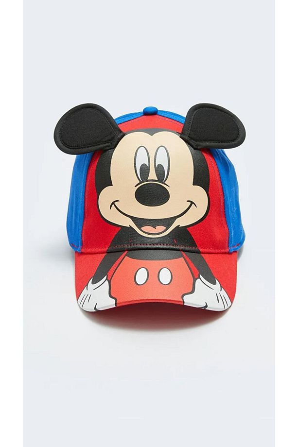 Mickey Mouse Lisanslı Erkek Çocuk Kep Şapka - 1