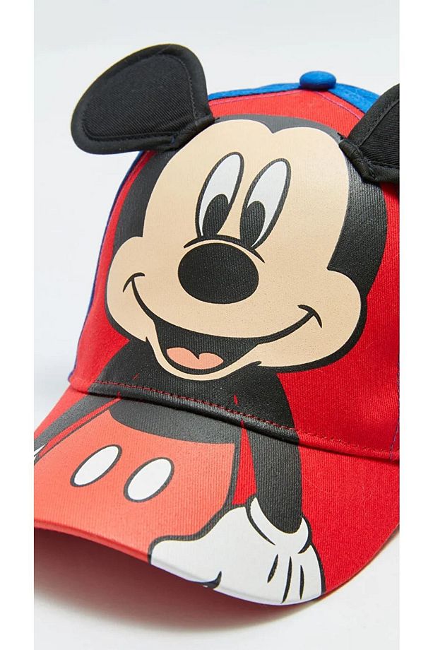 Mickey Mouse Lisanslı Erkek Çocuk Kep Şapka - 2