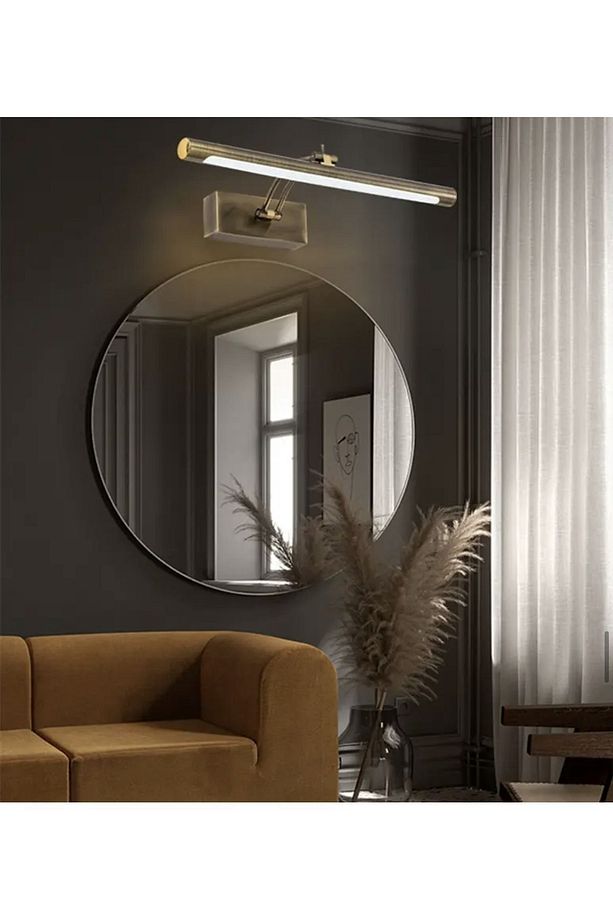 Modern Duvar Led Aplik Banyo Tablo Aydınlatma Kuğu Pelikan Aplik Krom Gün Işığı Samsung Ledli Aplik - 3