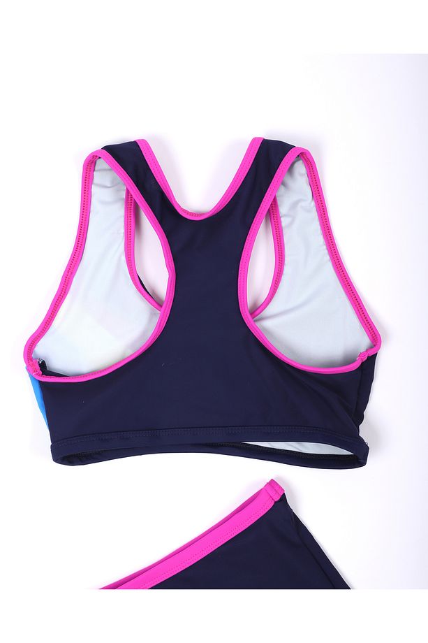 Kız Çocuk Şortlu Bikini- Yüzücü Myo5956 - 4