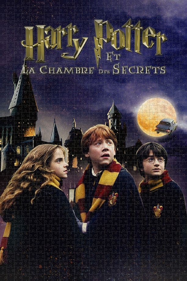 Harry Potter and the Chamber of Secrets (2002) Film Posterinin 1000 Parça Puzzle Yapbozu Y1 - 1