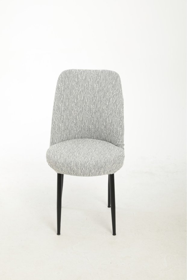 Oval Chair Compatible, Jacquard, Elastic, Washable Chair Cover