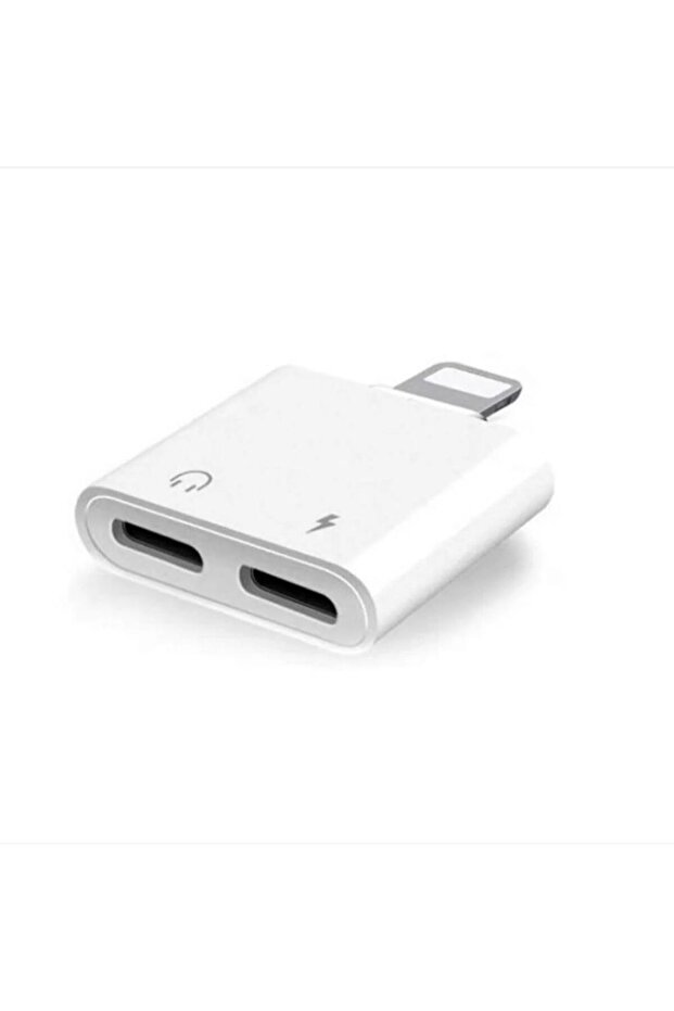 iphone Dual Lightning Audio Charge Adaptör