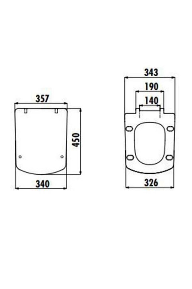 Lara Thermoplast Yavaş Kapanan Klozet Kapağı Kc1603.03 - 4