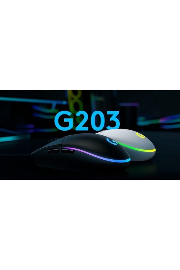 G G203 Lightsync Kablolu Oyuncu Mouse Siyah - 3