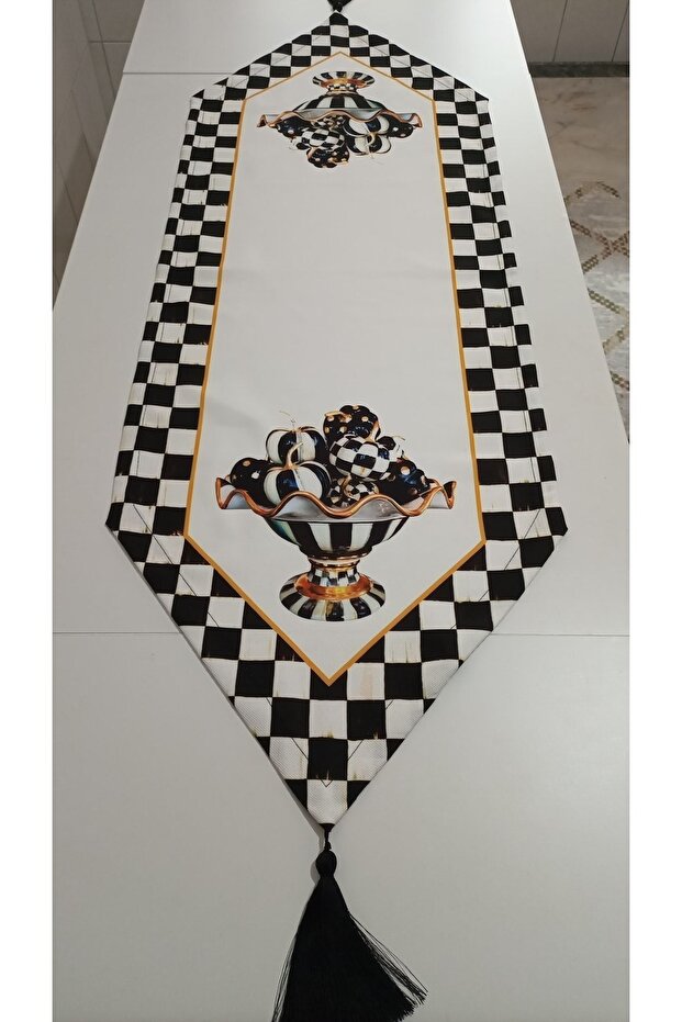 Dama Desenli Runner - 1