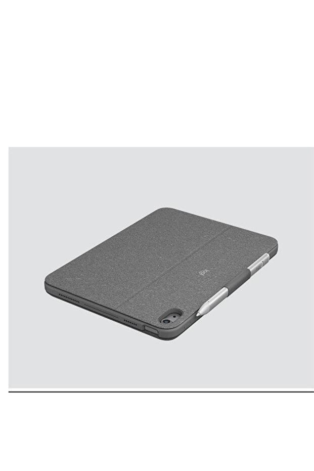 Combo Touch iPad 10. Nesil ile Uyumlu Klavyeli Tablet Kılıfı - Gri - 3