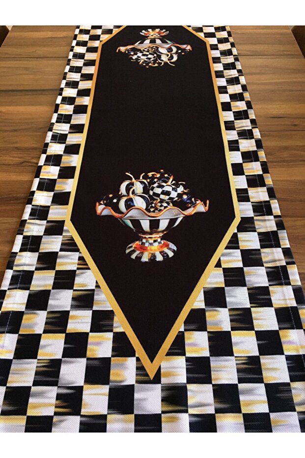 Dama Desenli Runner - 1