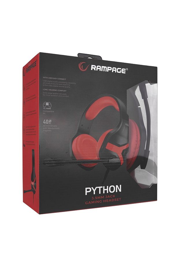 Rm-x1 Python 3,5mm Gaming Oyuncu Mikrofonlu Kulaklık - 6