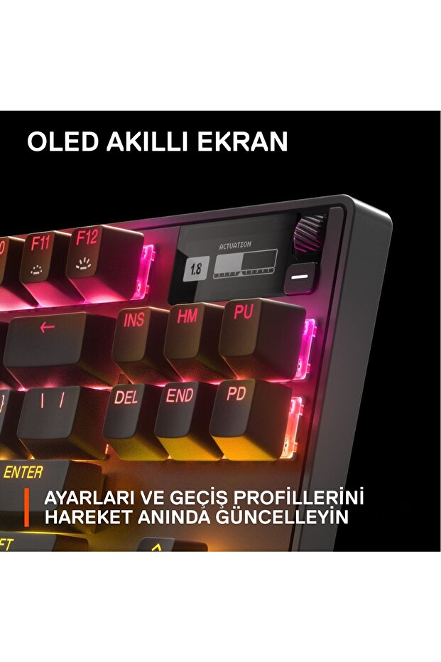 Apex Pro Tkl Mekanik Oyun Klavyesi (2023) - Ingilizce Q - 8