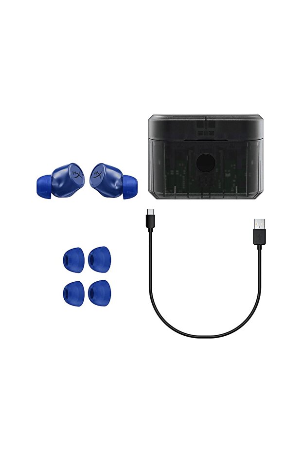 Cirro Buds Pro True Wireless Earbuds Bluetooth Kulak İçi Kulaklık Mavi - 2