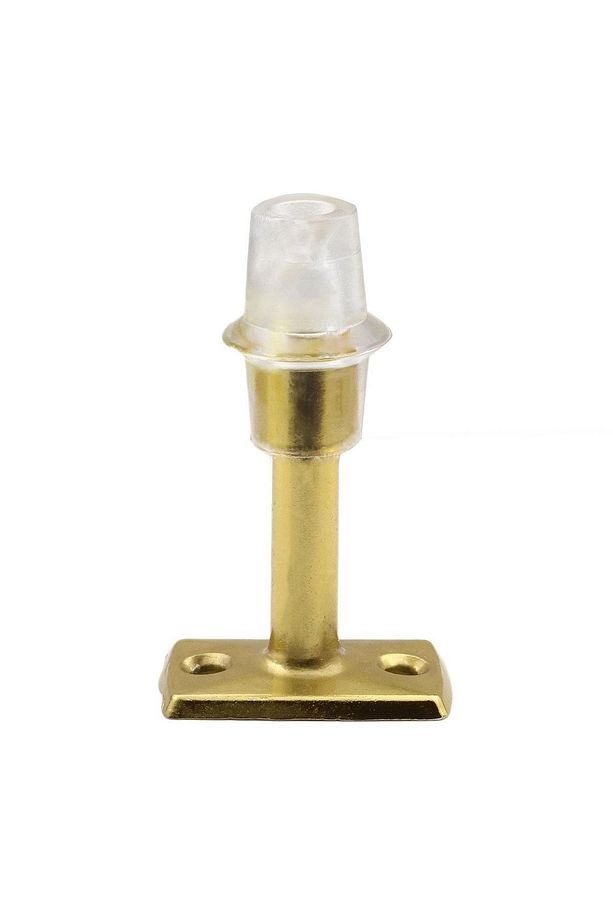 Kapı Kolu Stoperi Tamponu Durdurucusu Tutucu Tutacağı Plastik Gold Altın Stopu Silikonlu 8 Cm 5 Adet - 5