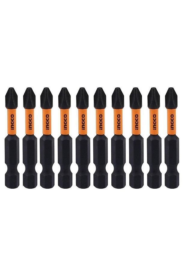 10 Adet Mıknatıslı Matkap Bits Uç Ph2 50 Mm Vida Sökme 5 Cm Yıldız Matkap Vidalama Ucu S2 Çeliği - 4