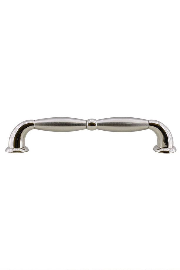 Zeplin Sürgülü Kapı Çekme Kolu Tutma Kulpu Kulbu Çelik Dış Kapı Tutamağı Nikel Saten Kulp 25.5 Cm - 4