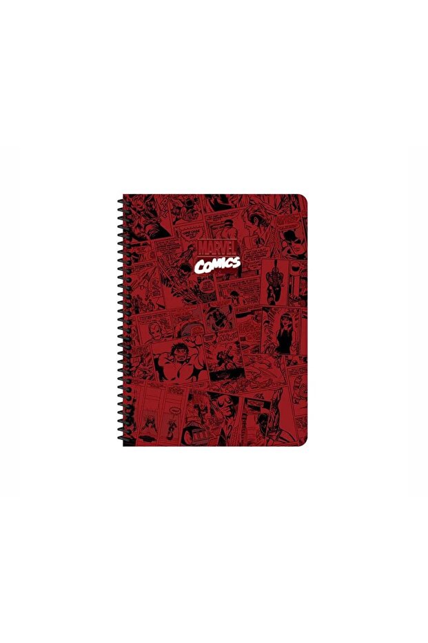 Sharp Color Marvel Spiral Burgundy Hard Cover 100 Sheets 17*24 Lined Notebook