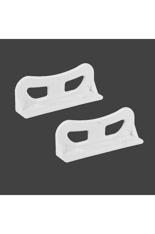 Pimapen PVC Pencere Kapı Sineklik Kolu Plastik L Tipi Tutucu Tutamağı 2 Adet - 4