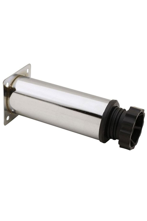 Dolap Ayarlanabilir Mobilya Kanepe Baza Koltuk Metal Destek Yükseltici Ayağı 10 Cm Krom (4 ADET) - 6