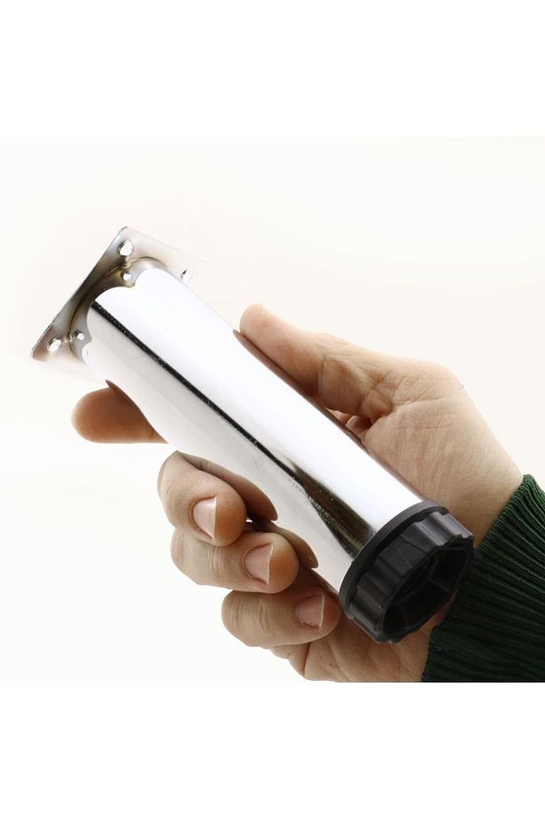 Ayarlanabilir Mobilya Kanepe Baza Koltuk Metal Destek Yükseltici Ayağı 15 Cm Krom Ayakları (5 ADET) - 5