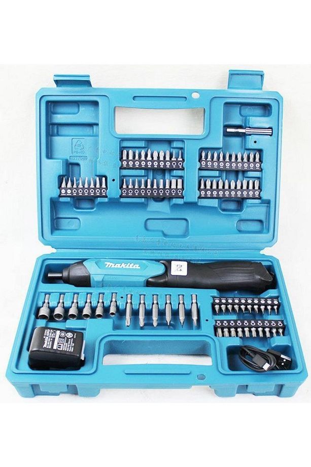Df001dw Aksesuar Setli Vidalama 3.6v - 81 Parça Bits Uç - 1