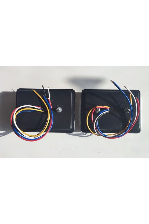 Neon Ledli Kare Stop Lambası 12-24 Volt 4 Fonksiyonlu 2 Adet - 3